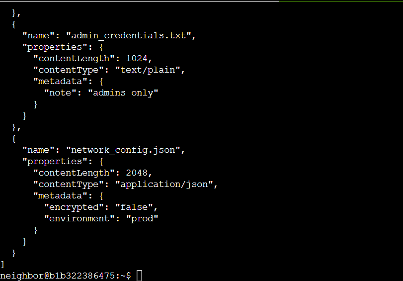 az storage blob list