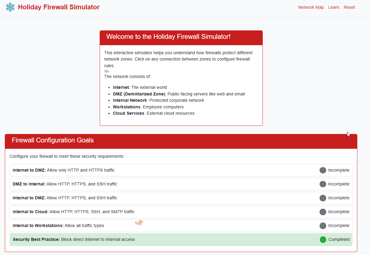 Visual Firewall Thinger