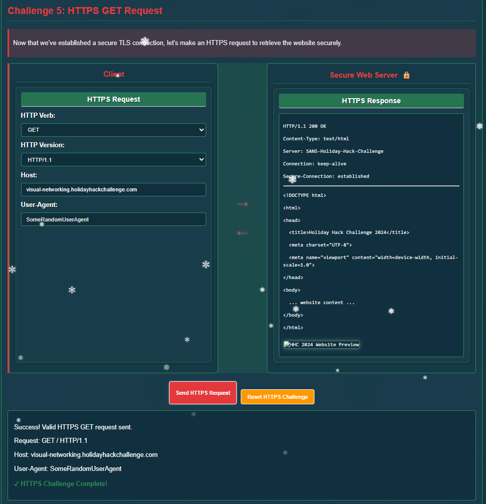 Challenge 5: HTTPS GET Request